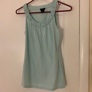 Ann Taylor -Teal Solid Tank Top XS